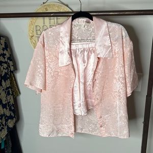 Vintage *Gold Label* Victoria’s Secret 2 PC Pajama Set - Sz M